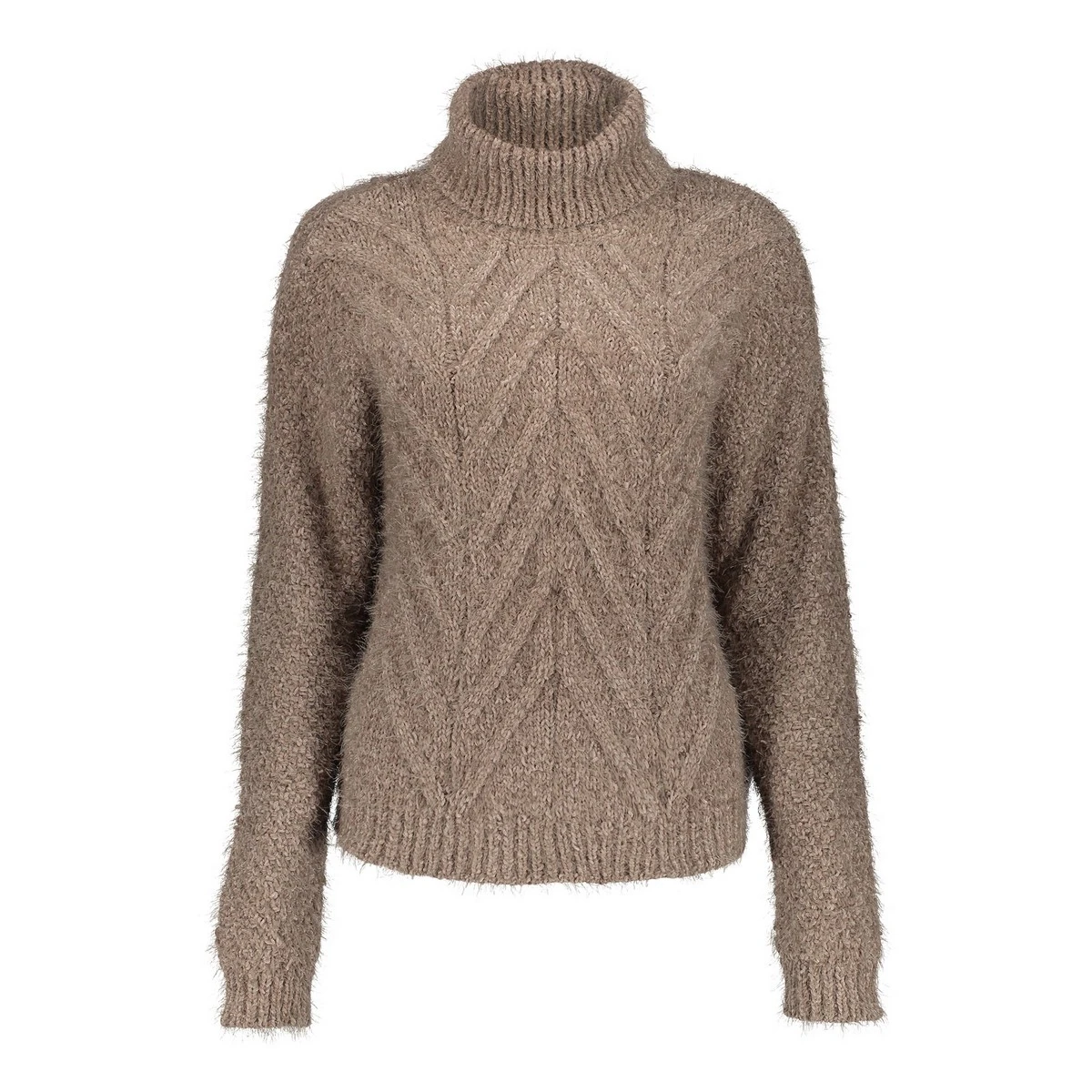 Taupe kleurige trui dames sale